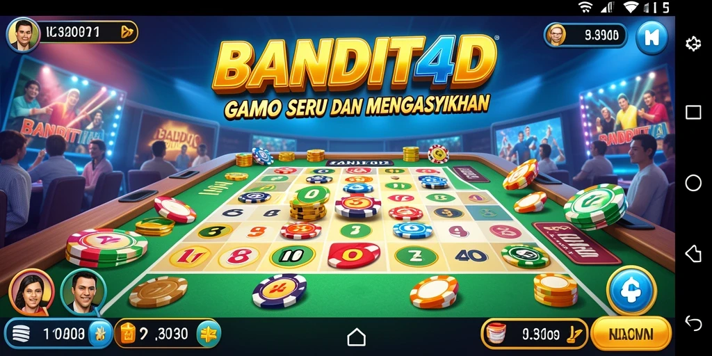 Gameplay seru dan menarik dari BANDIT4D yang penuh warna.
