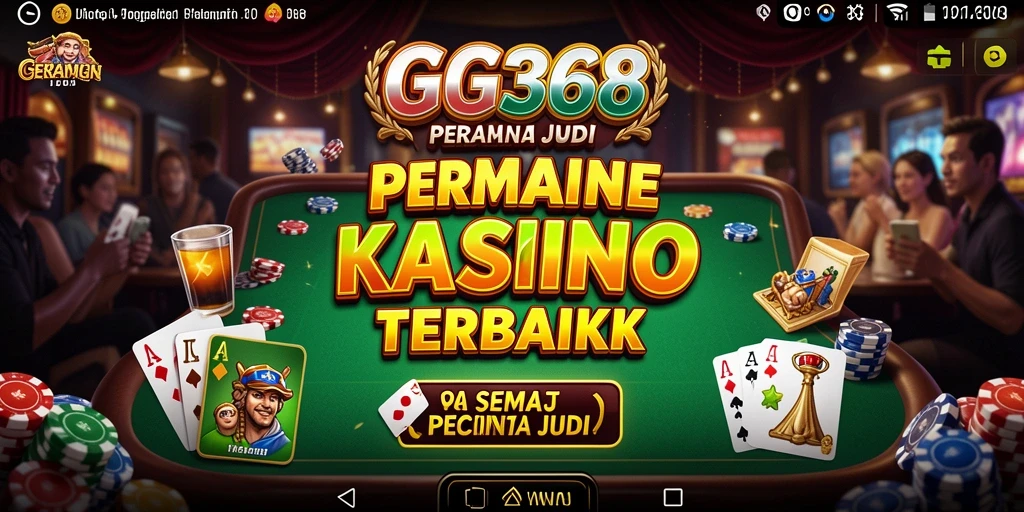 Tampilan menarik dari gameplay Kasino yang mendebarkan.