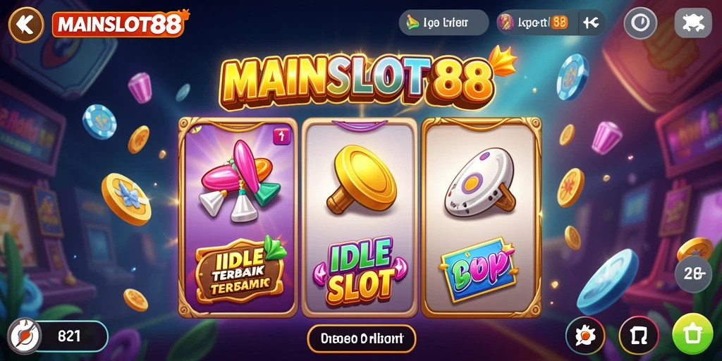 Tampilan gameplay slot yang menarik dari MAINSLOT88 dengan banyak pilihan mesin.