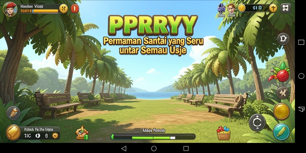 Screenshot utama PPRRYY menampilkan gameplay yang menghibur dan menarik.