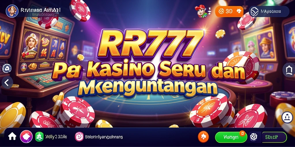 Gambaran gameplay Kasino yang seru di RR777.